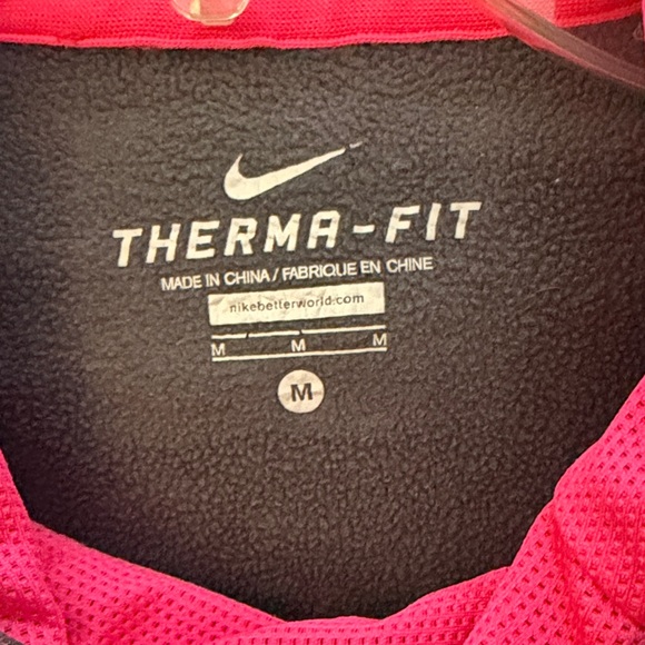 Nike Charcoal & Pink Pullover Sz M - Picture 2 of 6